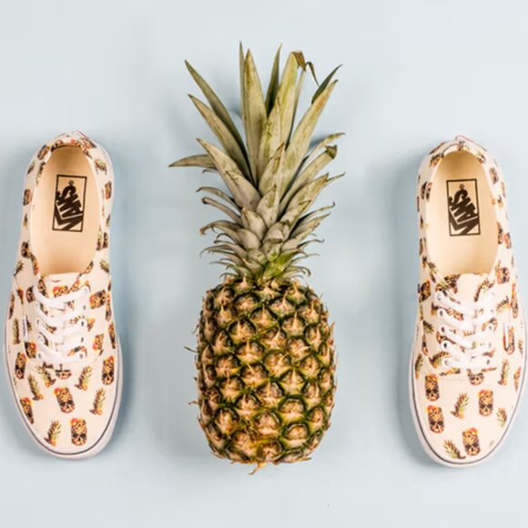 Vans Women's Authentic (Drained & Confused) White - Picture 1 of 7